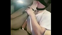 Taolu streaming, Chinese mistress Meisi's feet gets licked in the car